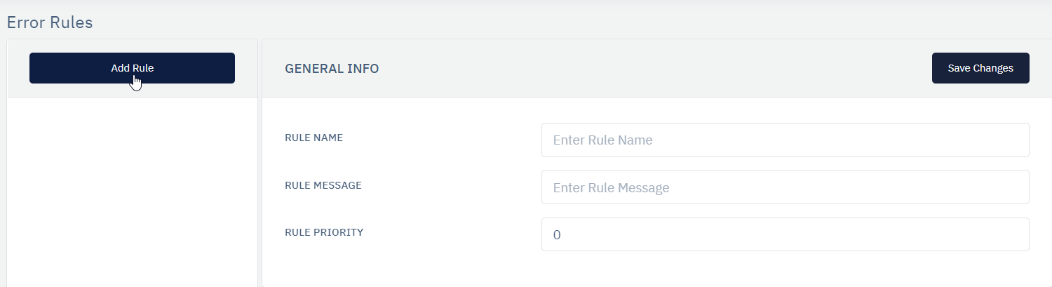 error rules