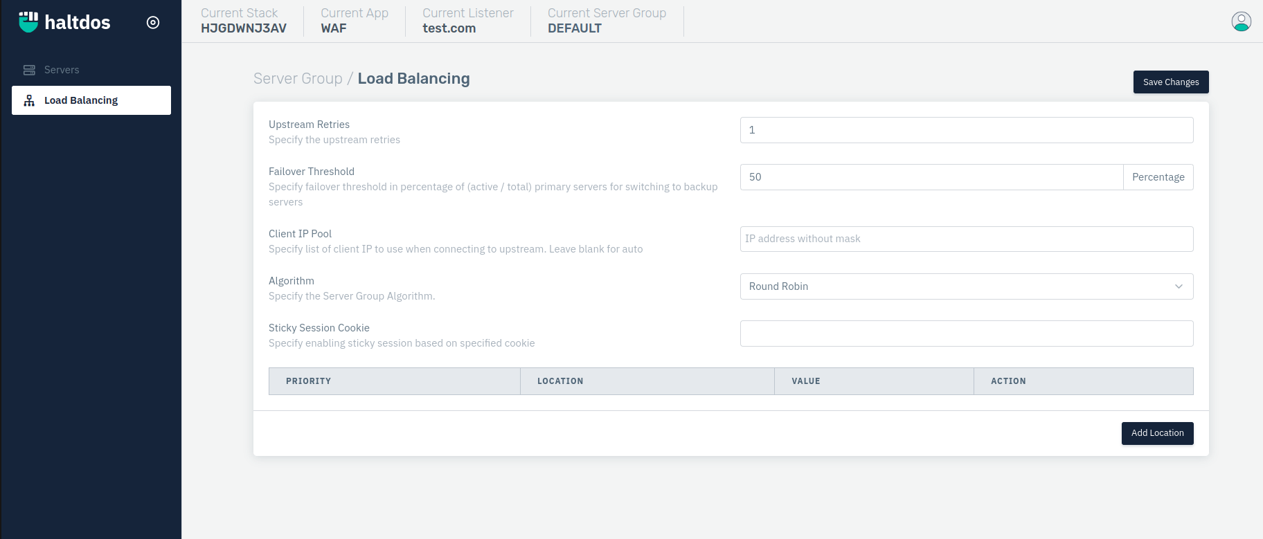 Load Balancing