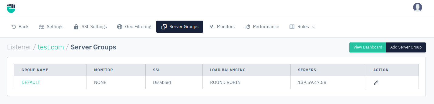 Server group