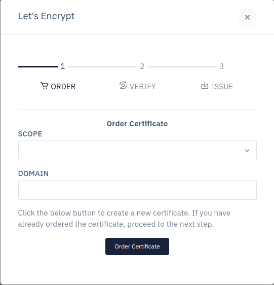 ssl certificates