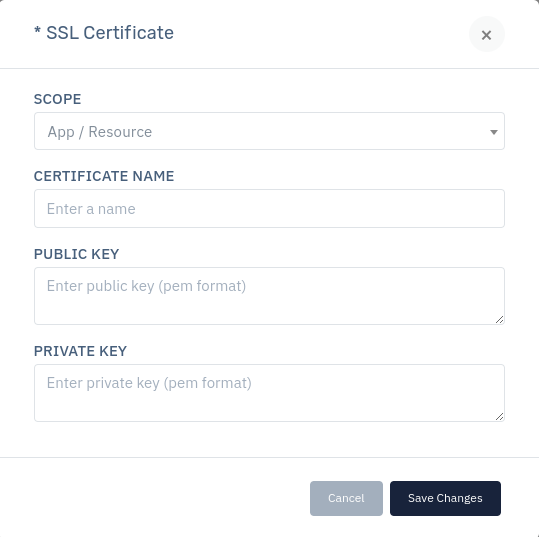 ssl certificates
