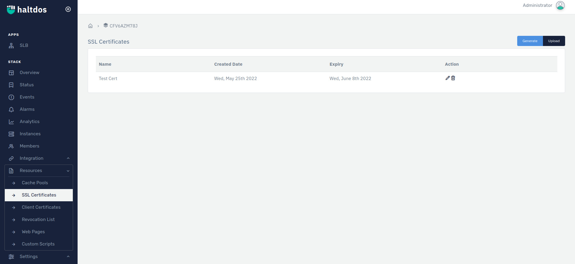ssl certificates