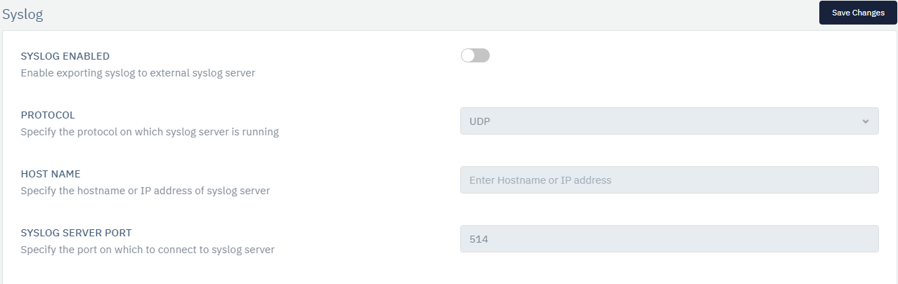 syslog