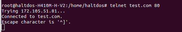 telnet