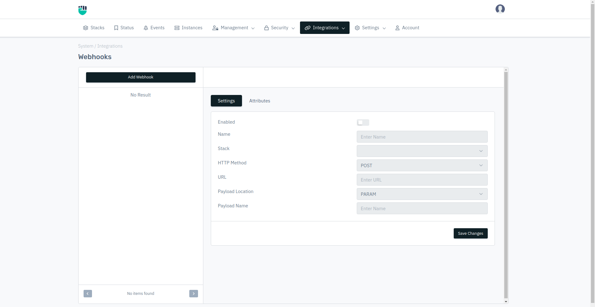 webhooks