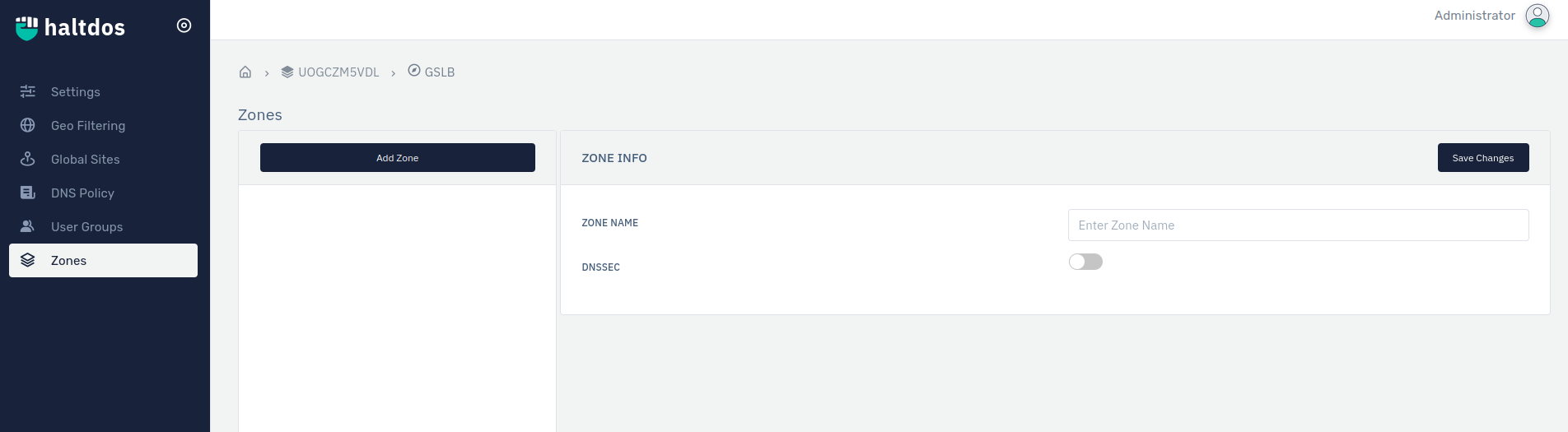 zones
